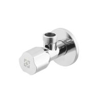 Кран приладовий кутовий Raftec Silver ABS handle 1/2' VMI0101