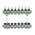 Колектор з витратомірами Raftec STEEL 1 'x 8 RC03-08