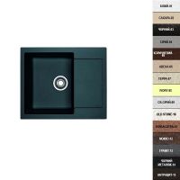 Мийка для кухні Argo VESTA mini 620х500 ЧОРНИЙ (03)
