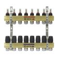 Коллектор с расходомерами Raftec GOLD 1'x8 LCR-1.8