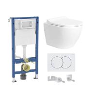 Інсталяція Geberit 458.133.11.3+ унітаз Venta Urban + клавіша Delta01 Інсталяція Geberit 458.133.11.3+ унітаз Venta Urban + клавіша Delta01