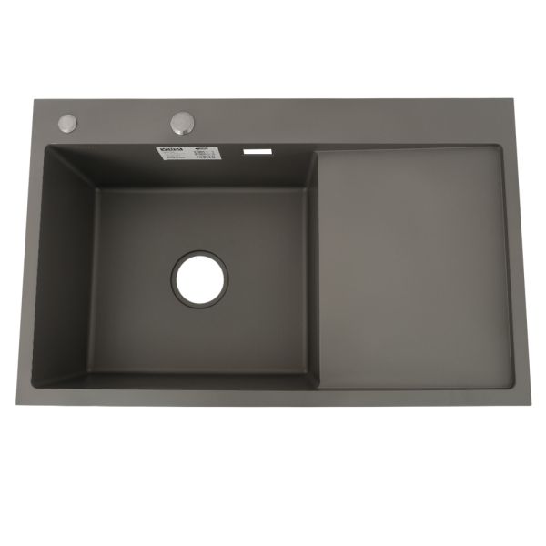 Мийка для кухні інтегрована VENTA Gray 780x480 BVM7848G