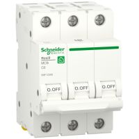 Автоматичний вимикач Schneider RESI9 3 полюса 25А С 6kA R9F12325