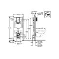 Комплект инсталляции Grohe 4 в 1 3873200A