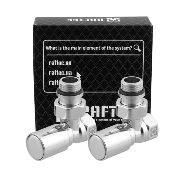 Комплект приборных кранов Raftec RV-6012  1/2'х1/2'