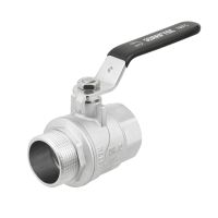 Кран шаровый Raftec BLACK PN40 ВН 1 1/2' DRH51