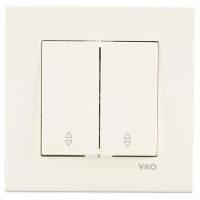 Вимикач VIKO Karre 2 клавіші 90960117