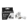 Кран приладовий вентильный Raftec Silver 1/2' VBE010101