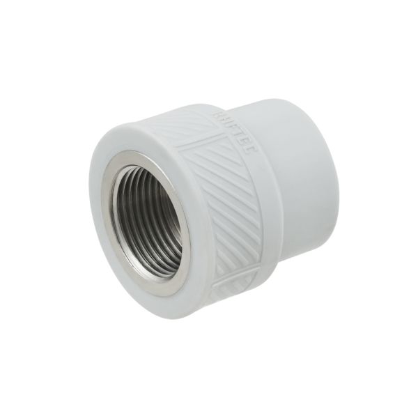 Муфта PPR Raftec 20мм ВВ 3/4' RFC2002