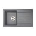 Мийка для кухні MIRAGGIO Versal 770x460 Сірий