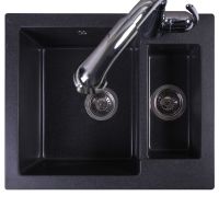 Мийка для кухні Fancy Marble ARIZONA 600x500 Світло-чорний