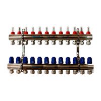 Колектор з витратомірами Gross 1 'x12 + євроконус