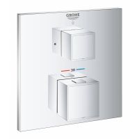 Термостат для душу з перемикачем Grohe Grohtherm Cube 24154000