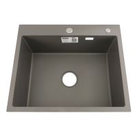 Мийка для кухні інтегрована VENTA Gray 600x500 BVM6050G