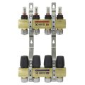 Коллектор с расходомерами Raftec GOLD 1'x4 LCR-1.4