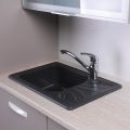 Мийка для кухні Fancy Marble FILADELFIA 640x435 Світло-чорний