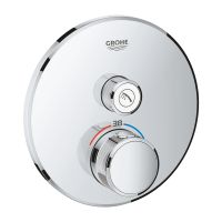 Термостат для вмонтованого монтажу на один вихід Grohe Grohtherm SmartControl 29118000