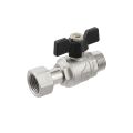 Кран прямий з накидною гайкою Raftec PN40 ВЗ 1/2' метелик PRBM1