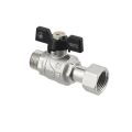 Кран прямий з накидною гайкою Raftec PN40 ВЗ 1/2' метелик PRBM1