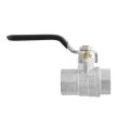 Кран кульовий Raftec BLACK PN50 ВВ 1/2' ручка DRH1