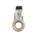 Кран кульовий Raftec BLACK PN50 ВВ 1/2' ручка DRH1