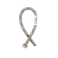 Шланг д/води MATEU M10x1/2' 0,5 м (коротка, нерж.)