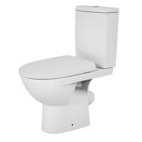 Напольный унитаз Kolo STATUS косой выпус, нижний подвод, дюропласт, арт. 2395050UA