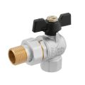 Кран шаровый Raftec BLACK DN15 ВН 1/2' бабочка DRBS1-U