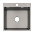 Мийка для кухні інтегрована VENTA Black 500x500 BVM5050B