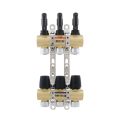 Коллектор с расходомерами Raftec GOLD 1'x3 LCR-1.3