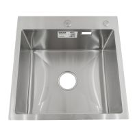 Мийка для кухні інтегрована VENTA Brushed 500x500 BVM5050
