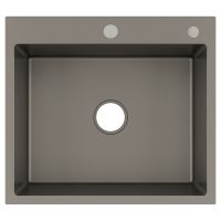 Мийка для кухні інтегрована VENTA Gray 600x500 BVM6050G