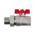 Кран шаровый с американкой Raftec RED PN40 ВН 1/2' CSA-011