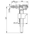 Впускний механізм Alcaplast A15-3 3/8'
