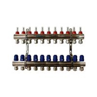 Колектор з витратомірами Gross 1 'x11 + євроконус