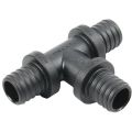 Тройник равнопроходной Kan Push PPSU 18x2/18x2/18x2 мм 9018.010