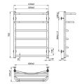 Полотенцесушитель Arte Optima 700х500