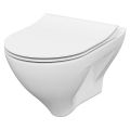 Унітаз підвісний Cersanit MILLE дюропласт, безобідковий, арт. S701-453