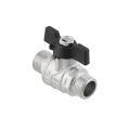 Кран шаровый Raftec BLACK DN15 НН 1/2'' бабочка DRB1111
